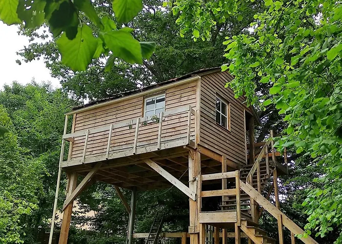 Maisonnette Perchee Au Coeur De La Nature