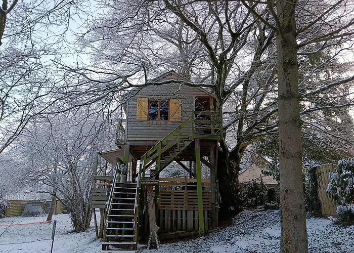 Maisonnette Perchee Au Coeur De La Nature