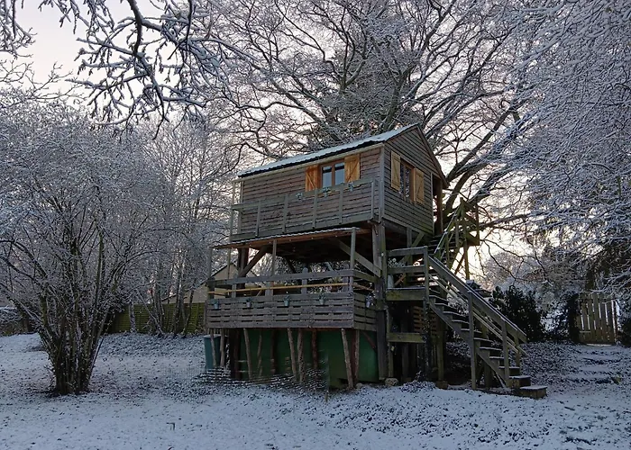 Maisonnette Perchee Au Coeur De La Nature * Allonnes (Sarthe)